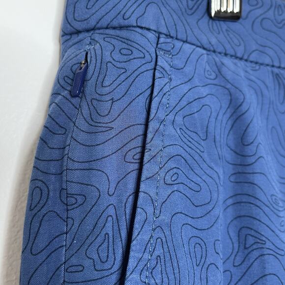 Vineyard Vines On The Go Pants Blue Printed Mens 34x34 Performance Geometric - Picture 3 of 8